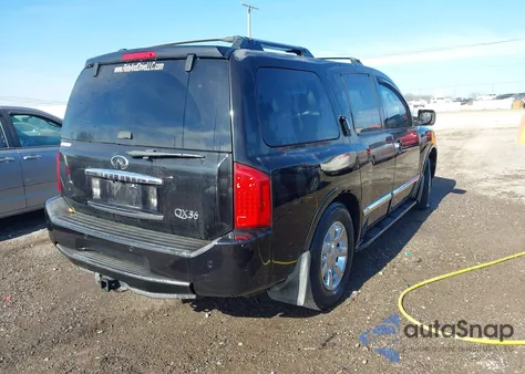 2004 Infiniti Qx56 z USA, uszkodzony, nr VIN 5N3AA08AX4N801500